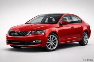Škoda Octavia in Velvet Red