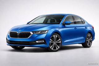 Škoda Octavia in Energy Blue