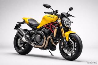 Ducati Monster in Ducati Yellow