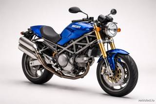 Ducati Monster in Blue