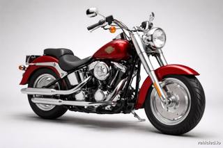 Harley-Davidson Fat Boy in Victory Red Sunglo