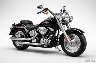 Harley-Davidson Fat Boy in Vivid Black