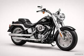 Harley-Davidson Fat Boy in Vivid Black