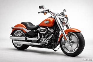 Harley-Davidson Fat Boy in Baja Orange