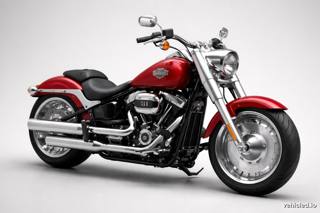 Harley-Davidson Fat Boy in Billiard Red