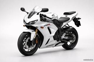 Honda CBR600RR in Pearl White