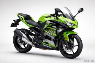 Kawasaki Ninja 400 in Lime Green / Ebony (KRT Edition)