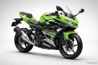 Kawasaki Ninja 400 in Lime Green