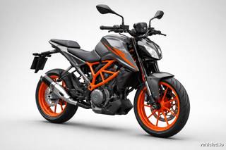 KTM 390 Duke in Grey