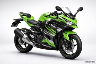 Kawasaki Ninja 400 in Lime Green / Ebony (KRT Edition)