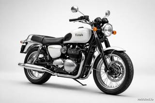 Triumph Bonneville in Fusion White