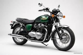 Triumph Bonneville in Green