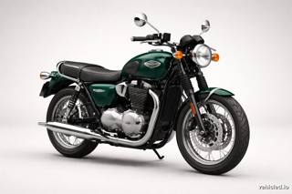 Triumph Bonneville in Green