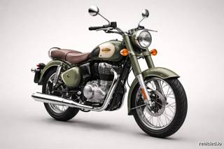 Royal Enfield Classic 350 in Redditch Sage Green