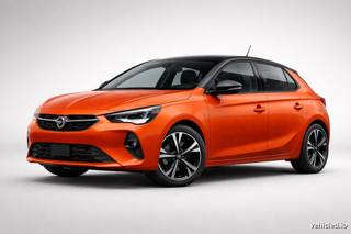 Vauxhall Corsa F in Power Orange