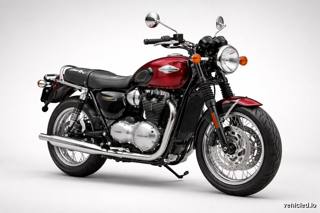 Triumph Bonneville in Cordovan Red