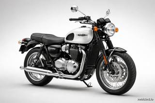 Triumph Bonneville in Fusion White