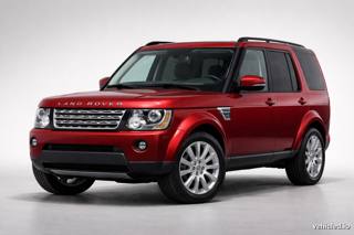 Land Rover Discovery in Alveston Red