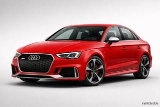 Audi RS 3 in Tango Red