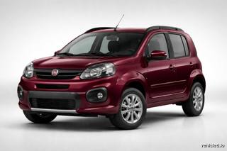 Fiat Uno in Bordeaux Metallizzato