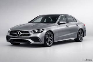 Mercedes-Benz C-Class in High-Tech Silver Metallic