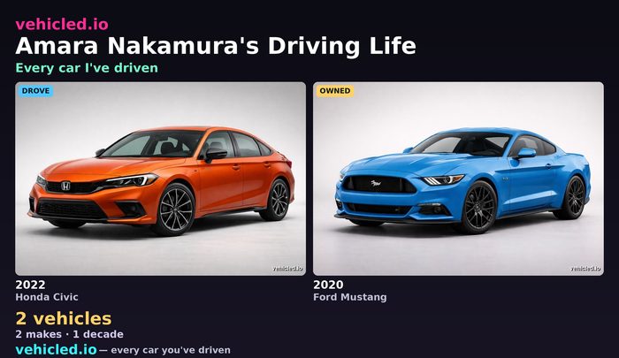 Amara Nakamura's garage poster