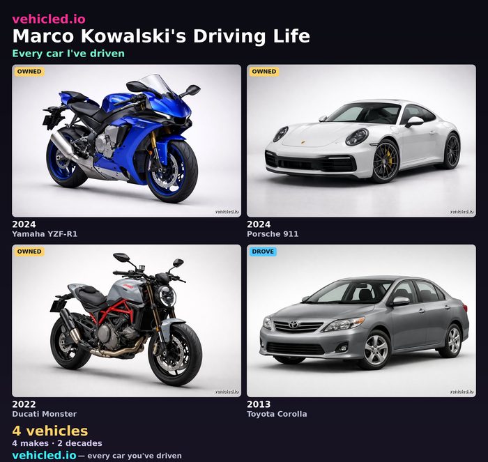 Marco Kowalski's garage poster