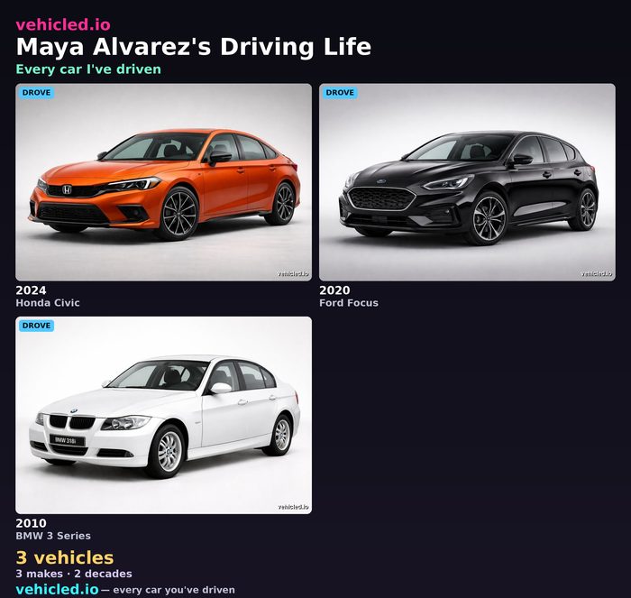 Maya Alvarez's garage poster