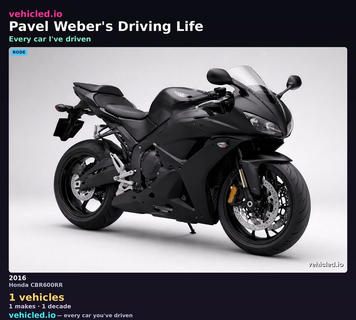 Pavel Weber's garage poster