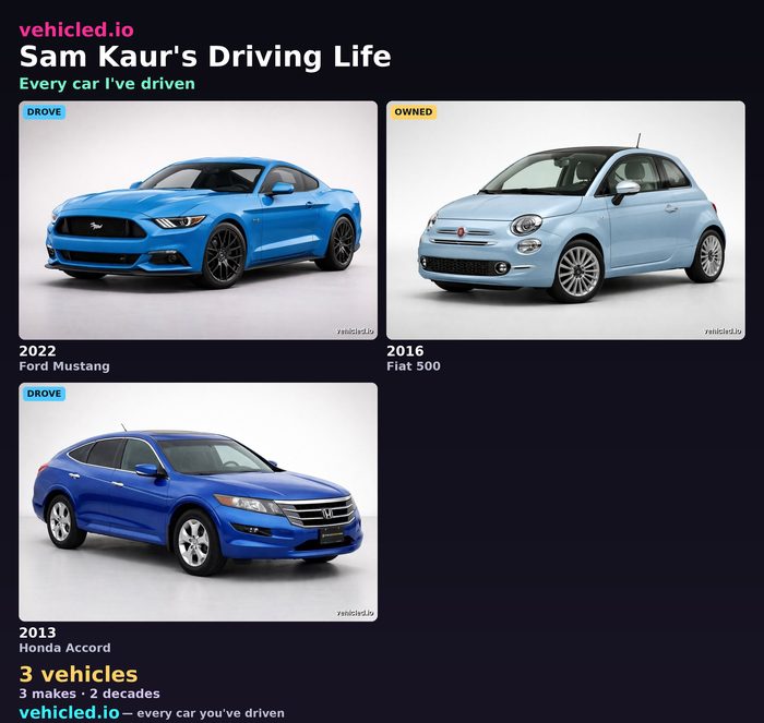 Sam Kaur's garage poster